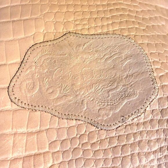 Vintage Carlos Falchi Pink Crocodile Bag - Picture 3 of 14